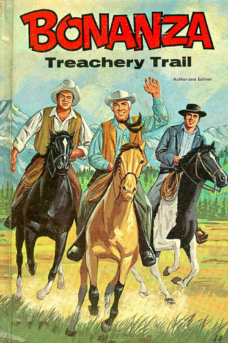 Bonanza: Treachery Trail by Harry Whittington